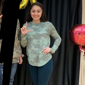 Camo Long Sleeve Shirt